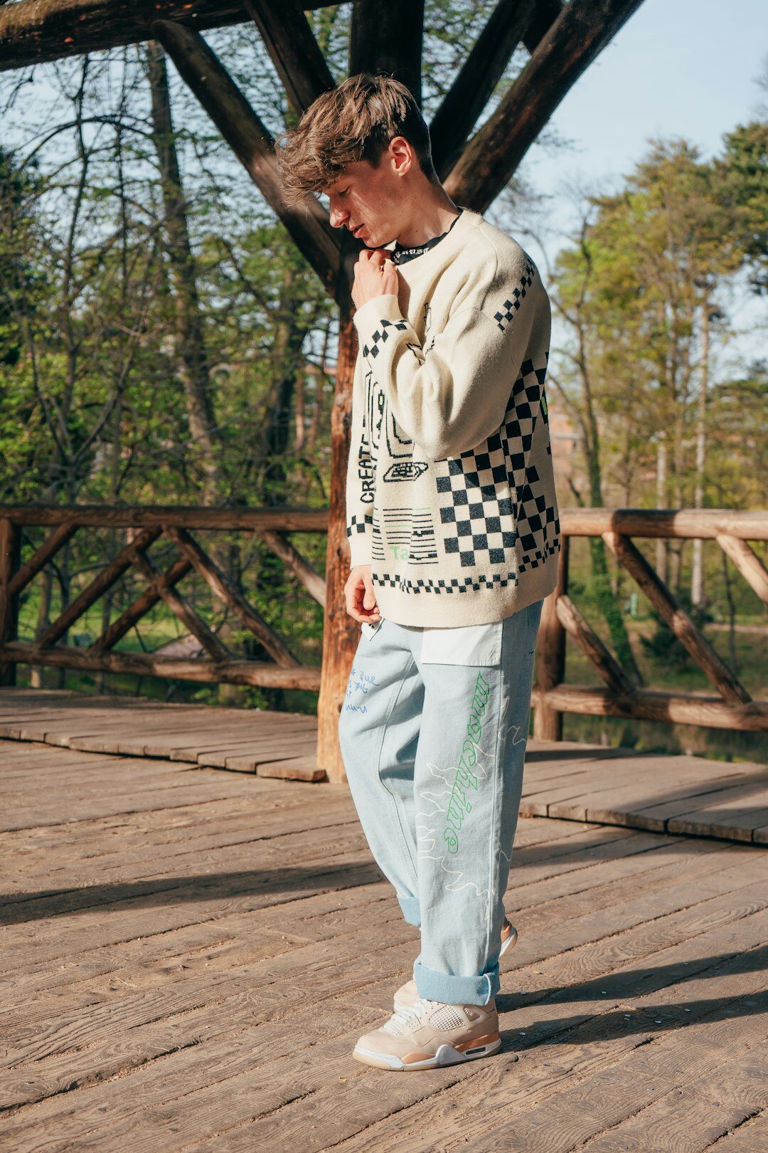 Portrait of a young Uruguayan social media influencer