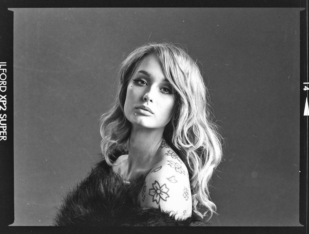 vintage celebrity portrait